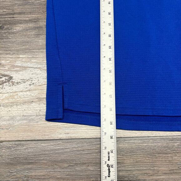 Majestic MLB Kansas City Royals Blue Mens L On Field Tech Therma Base Sweatshirt - Picture 8 of 9